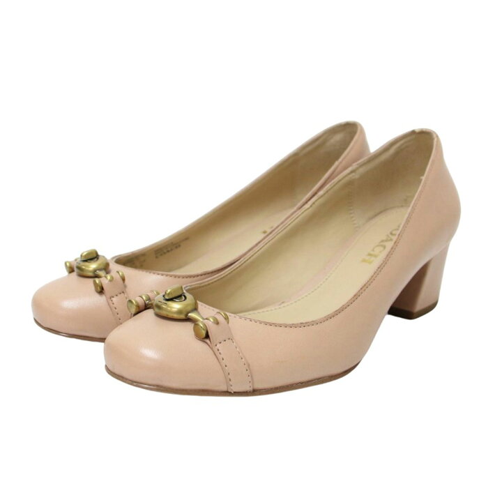 楽天市場】COACH コーチ ピンクベージュ サイズ:36(23.0cm) ミドル  