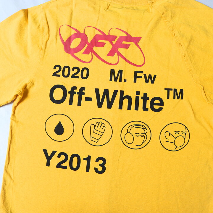 楽天市場】OFF-WHITE オフホワイト Tシャツ サイズ:M 19AW アイコン 