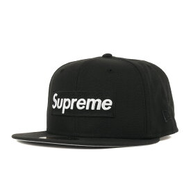 Supreme シュプリーム キャップ サイズ:7 1/2(59.6cm) 24SS NEW ERA Sharpie BOXロゴ ベースボールキャップ Sharpie Box Logo New Era ブラック 黒 コラボ 帽子【メンズ】【K4110】