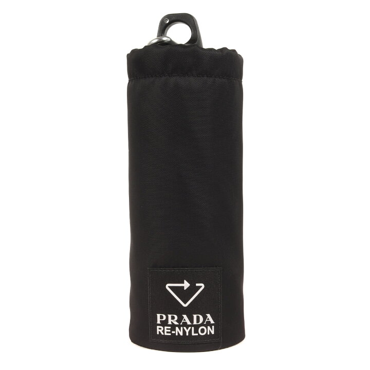 楽天市場】PRADA プラダ RE-NYLON カバー付き カラビナ レタリングロゴ 