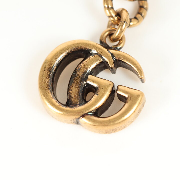 楽天市場】GUCCI グッチ ヴィンテージ加工 カラーストーン スモール 