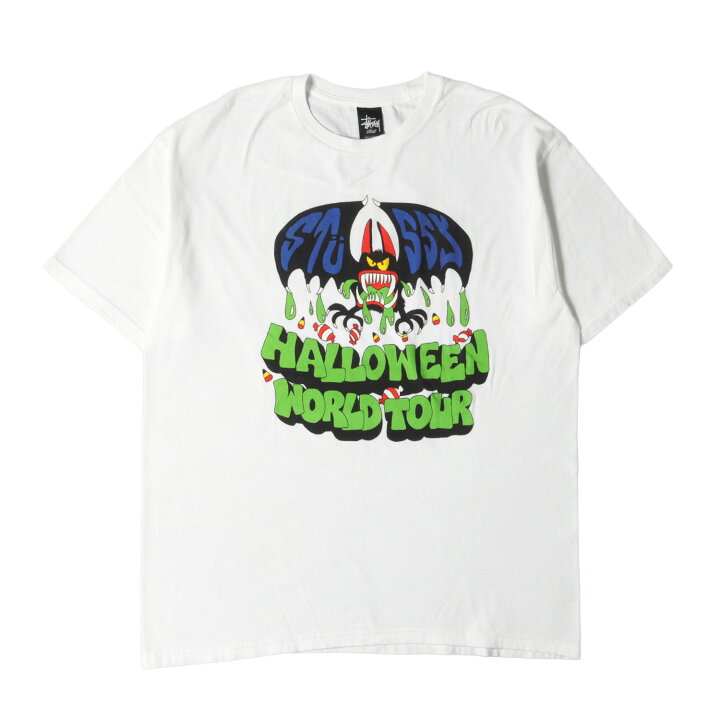 楽天市場】STUSSY ステューシー Tシャツ サイズ:L ハロウィンモデル 
