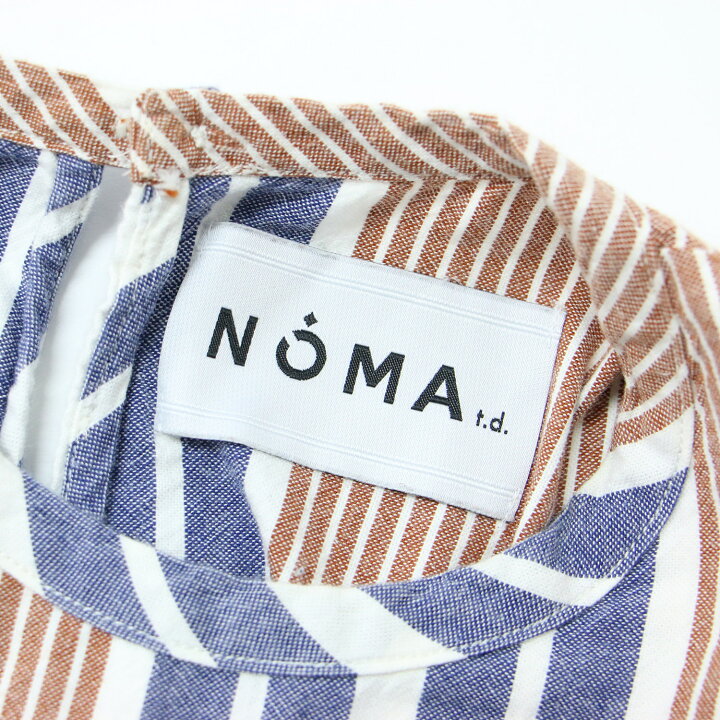 楽天市場】NOMA t.d. ノーマティーディー ワンピース ブラウン ブルー 