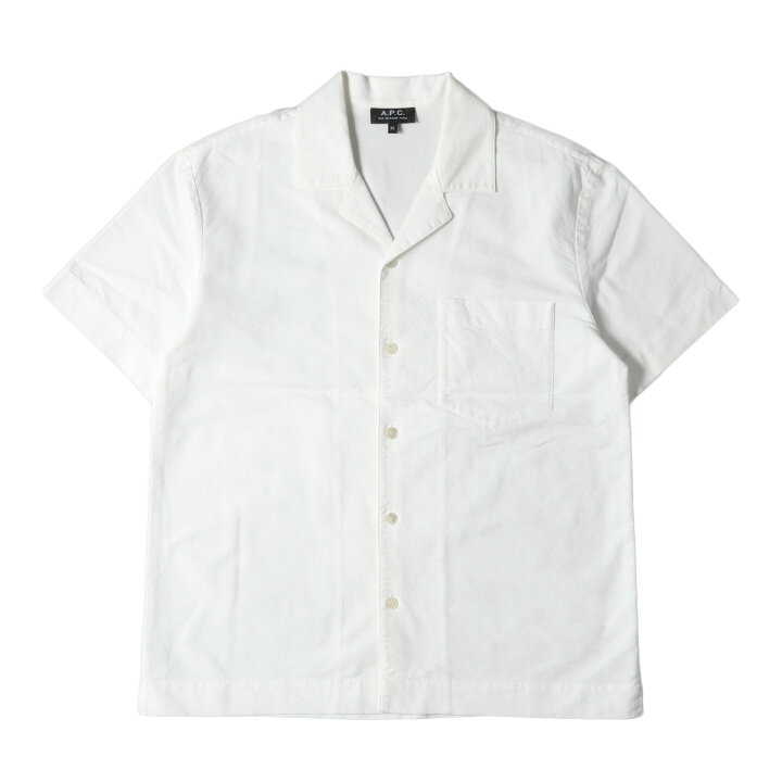 楽天市場】A.P.C. アーペーセー シャツ サイズ:XS オープンカラー 
