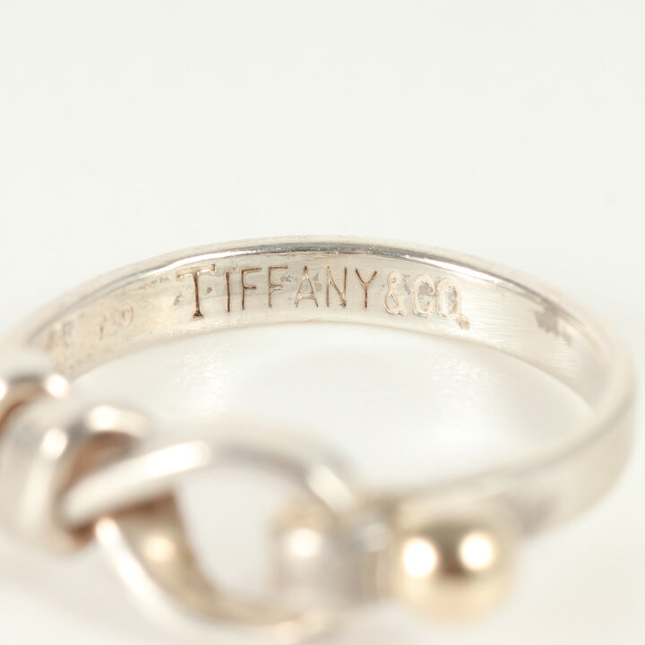楽天市場】TIFFANY&Co. ティファニー サイズ:11号 ノット フック&アイ 