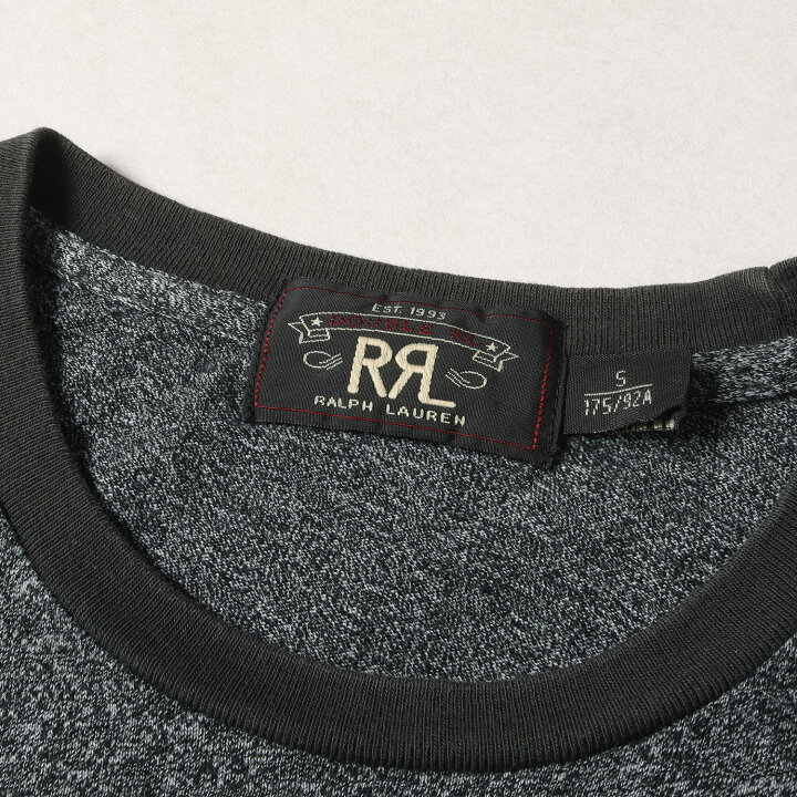 楽天市場】RRL ダブルアールエル Tシャツ サイズ:S ごま塩 無地 