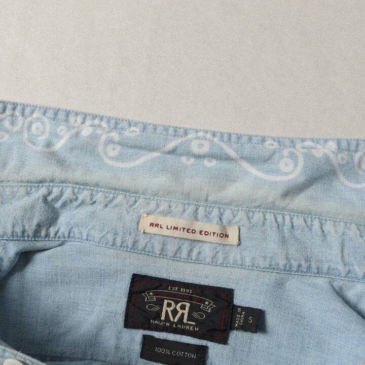 楽天市場】RRL ダブルアールエル シャツ サイズ:S LIMITED EDITION 