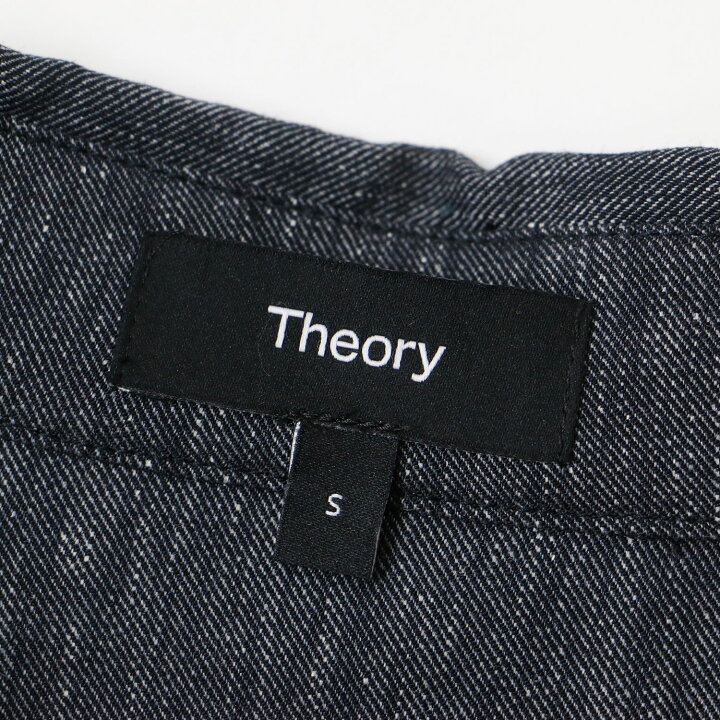 楽天市場】Theory セオリー ワンピース ロング リネン ネイビー 紺 S  