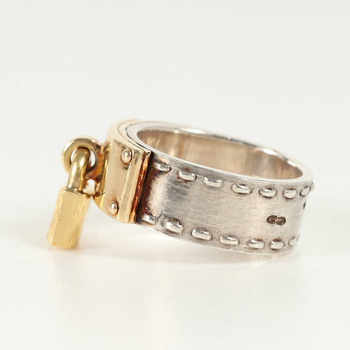 楽天市場】HERMES エルメス サイズ:48 ケリー リング Kelly Ring Ag925 