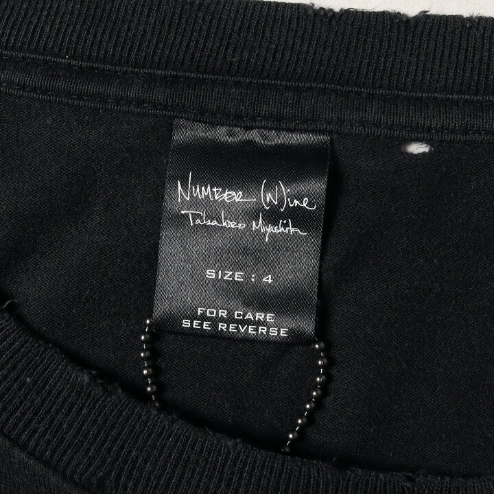 楽天市場】NUMBER (N)INE ナンバーナイン Tシャツ サイズ:4 05AW THS期 