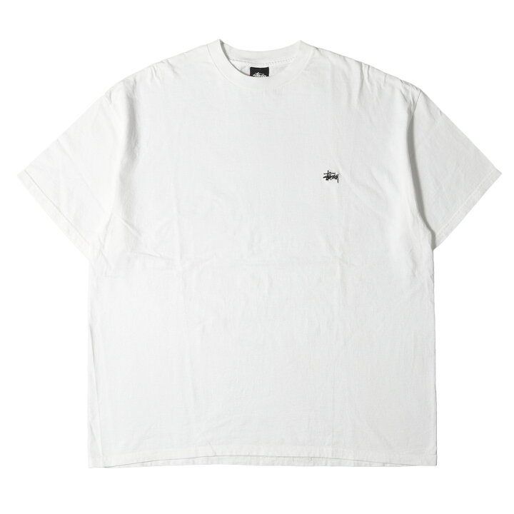 楽天市場】STUSSY ステューシー Tシャツ サイズ:XL ストックロゴ 刺繍 