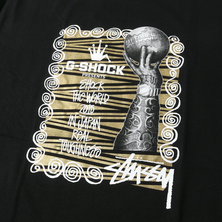 楽天市場】STUSSY ステューシー Tシャツ サイズ:XL 35周年限定 G-SHOCK 