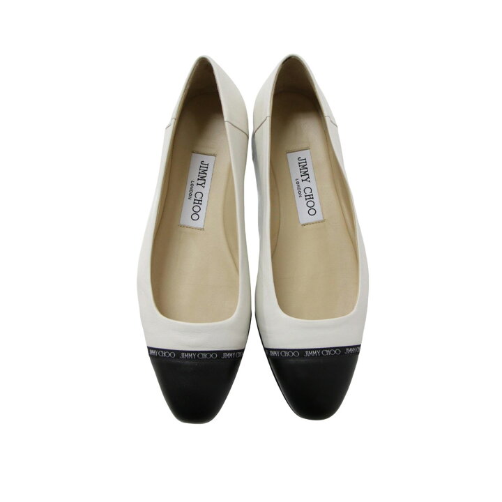 楽天市場】JIMMY CHOO ジミーチュウ パンプス ホワイト ブラック 白黒 