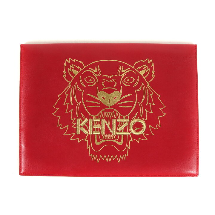 楽天市場】KENZO ケンゾー 18SS タイガー プリント ロゴ 刺繍 レザー 