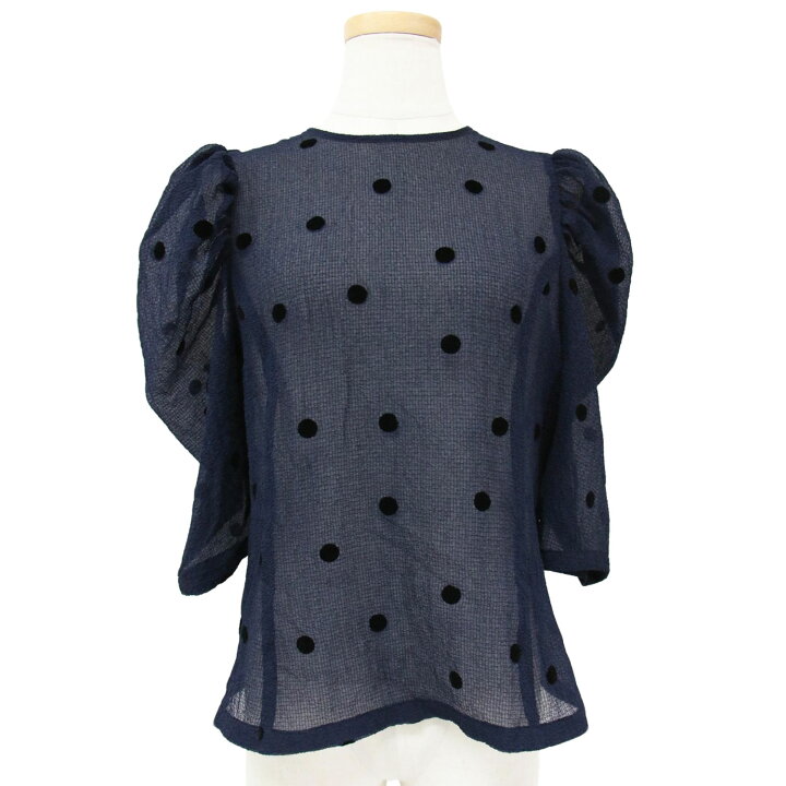 楽天市場】SHE Tokyo シートーキョー ブラウス ネイビー系 1(M) 23春夏  