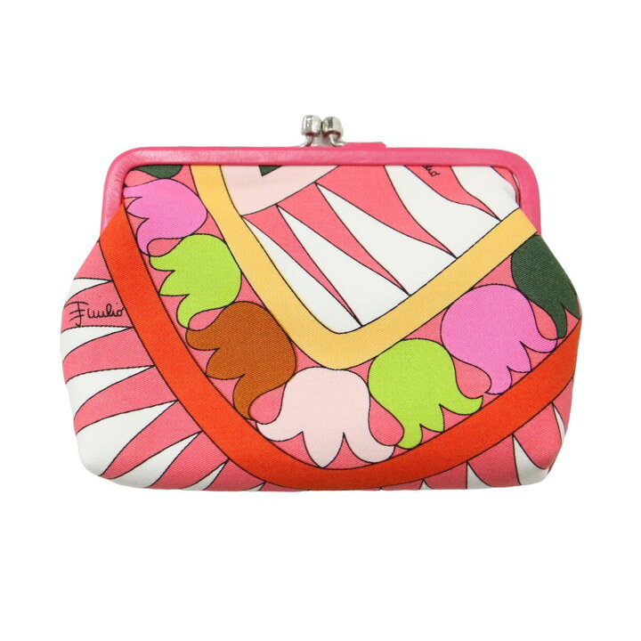 楽天市場】EMILIO PUCCI エミリオプッチ ポーチ ピンク系 プッチ柄 