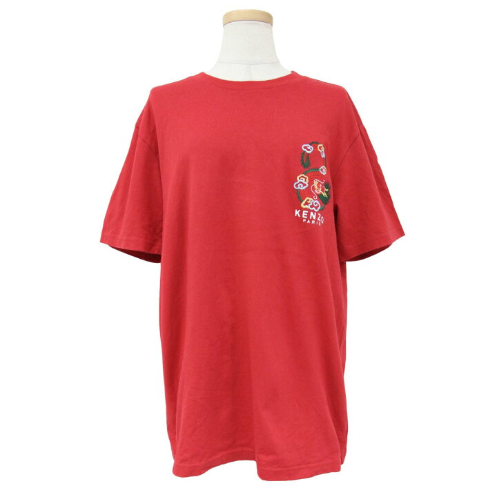 楽天市場】KENZO ケンゾー Tシャツ レッド サイズ:XL 24春夏 ドラゴン 