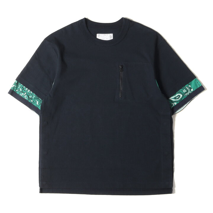 楽天市場】Sacai サカイ Tシャツ サイズ:1 22SS ペイズリー バンダナ  
