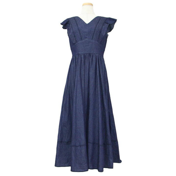 楽天市場】Her lip to ハーリップトゥ ワンピース ロング デニム 23春  