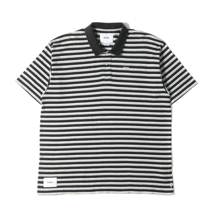楽天市場】WTAPS ダブルタップス ポロシャツ サイズ:S 20SS ボーダー 