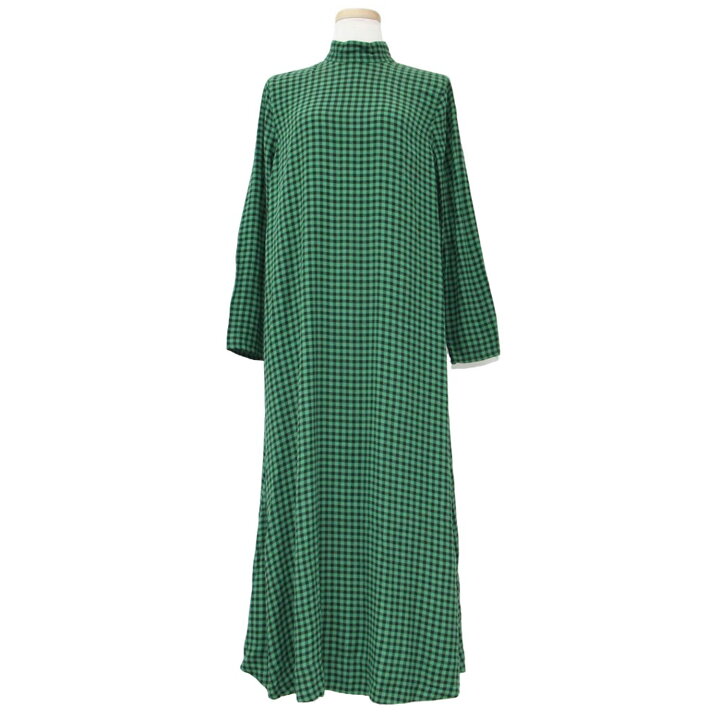 楽天市場】GANNI ガニー ワンピース グリーン サイズ:34(XS) ギンガム  