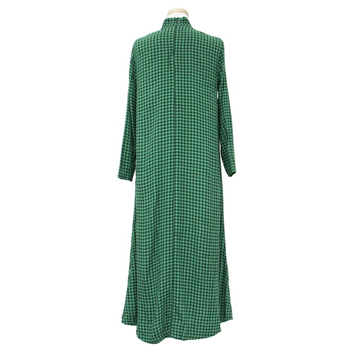 楽天市場】GANNI ガニー ワンピース グリーン サイズ:34(XS) ギンガム  