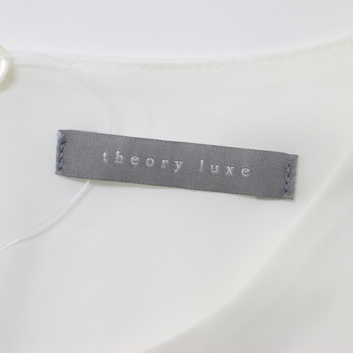 楽天市場】theory luxe セオリーリュクス ブラウス ホワイト 白 サイズ  