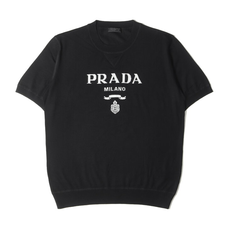 楽天市場】PRADA プラダ ニット サイズ:50 24SS 現行モデル ロゴ 