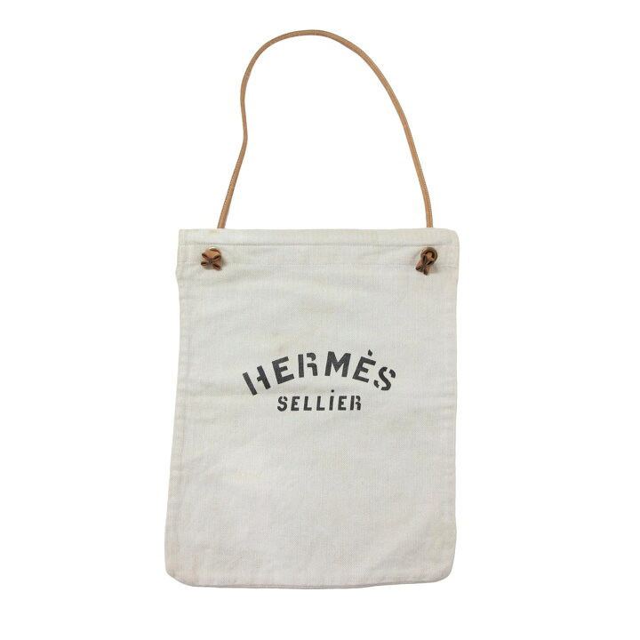 楽天市場】HERMES エルメス バッグ アリーヌ GM ベージュ系 キャンバス  