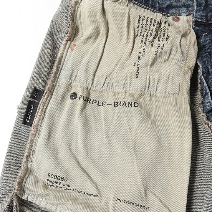 楽天市場】PURPLE BRAND パープル ブランド パンツ サイズ:33 
