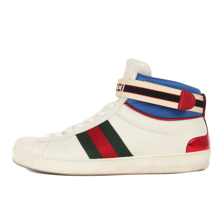 楽天市場】GUCCI グッチ サイズ:9 1/2 ロゴジャガード シェリーライン  