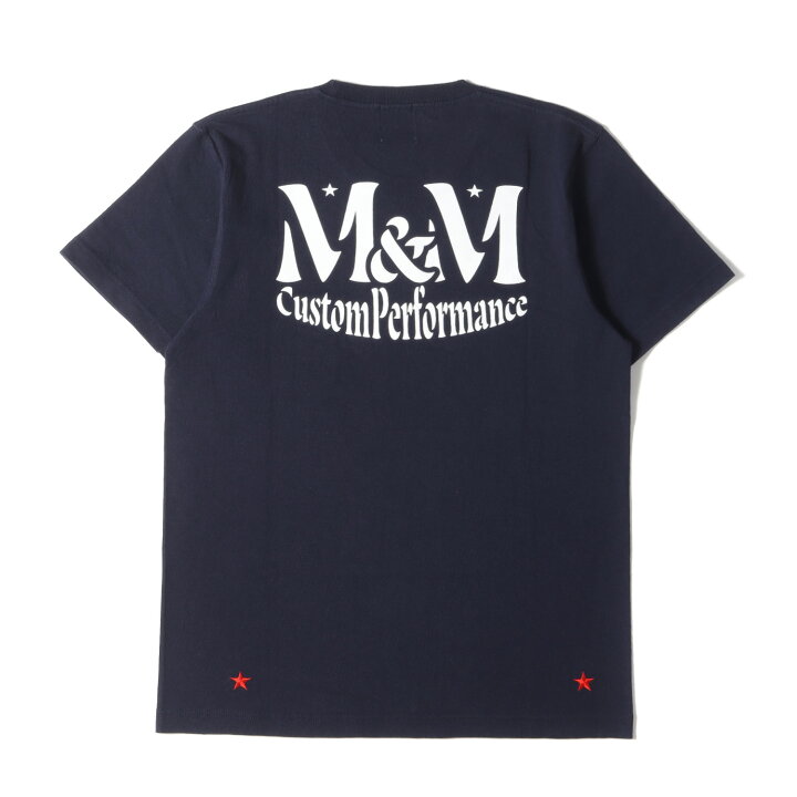 楽天市場】M&M エムアンドエム Tシャツ サイズ:M ブランドロゴ クルー 