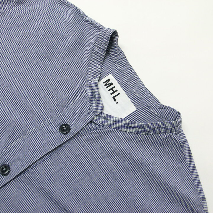 楽天市場】MHL. MARGARET HOWELL マーガレットハウエル シャツ ブルー 