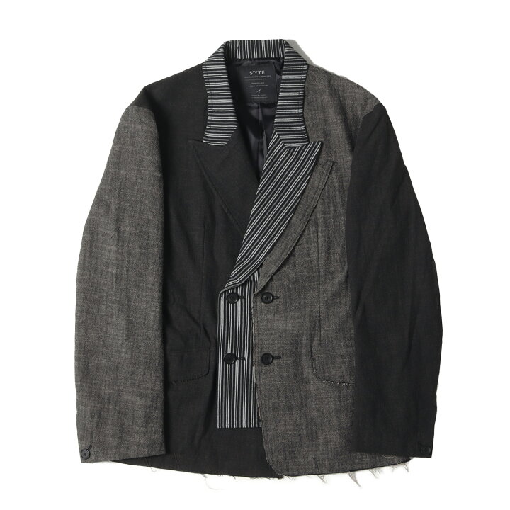 楽天市場】SYTE サイト ジャケット サイズ:3 23SS ピークドラペル 変型  
