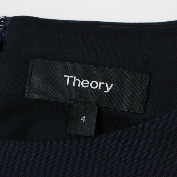 楽天市場】Theory セオリー ワンピース ネイビー 紺 サイズ:4(L  