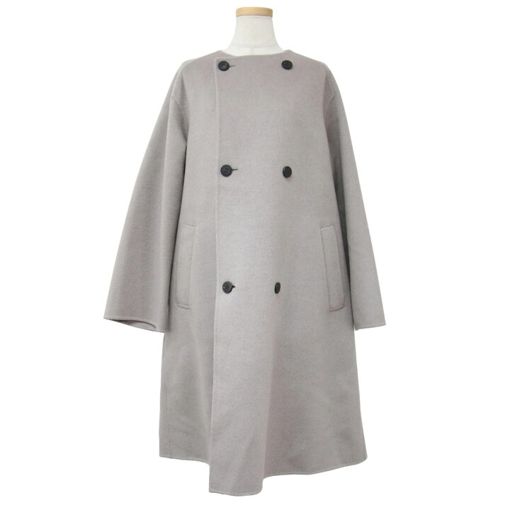 楽天市場】GALERIE VIE ギャルリー コート ヴィー ウール ライトグレー 