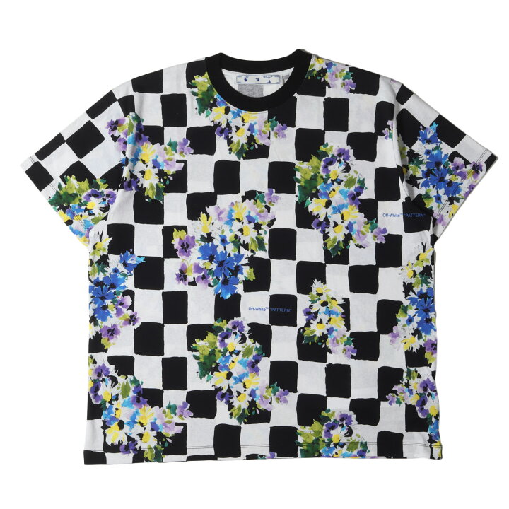 楽天市場】OFF-WHITE オフホワイト Tシャツ サイズ:S 21SS チェッカー 