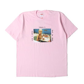 Supreme シュプリーム Tシャツ サイズ:L 22SS ガンモ フォト プリント クルーネック Tシャツ Gummo Bathtub Tee ライトピンク トップス カットソー 半袖【メンズ】【K4305】