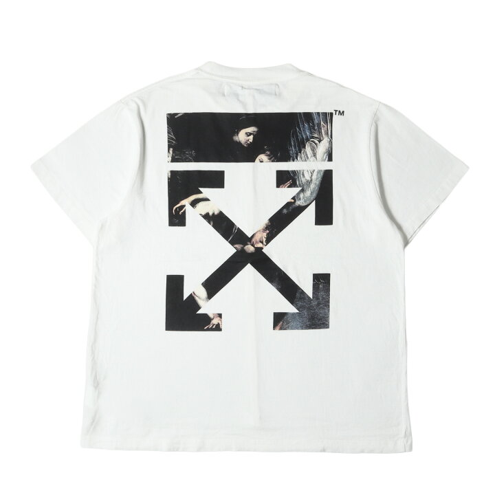 楽天市場】OFF-WHITE オフホワイト Tシャツ サイズ:M 20SS 絵画アロー 