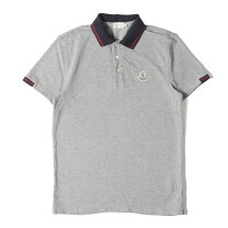 楽天市場】モンクレール ポロシャツ（カラーグレー）（ポロシャツ  