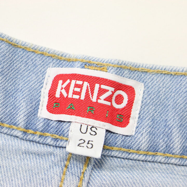 楽天市場】KENZO ケンゾー パンツ ライトブルー サイズ:25(S) 24春夏 