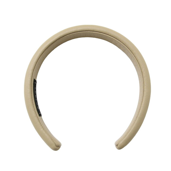 楽天市場】LUDLOW ラドロー カチューシャ ベージュ フェイクレザー  