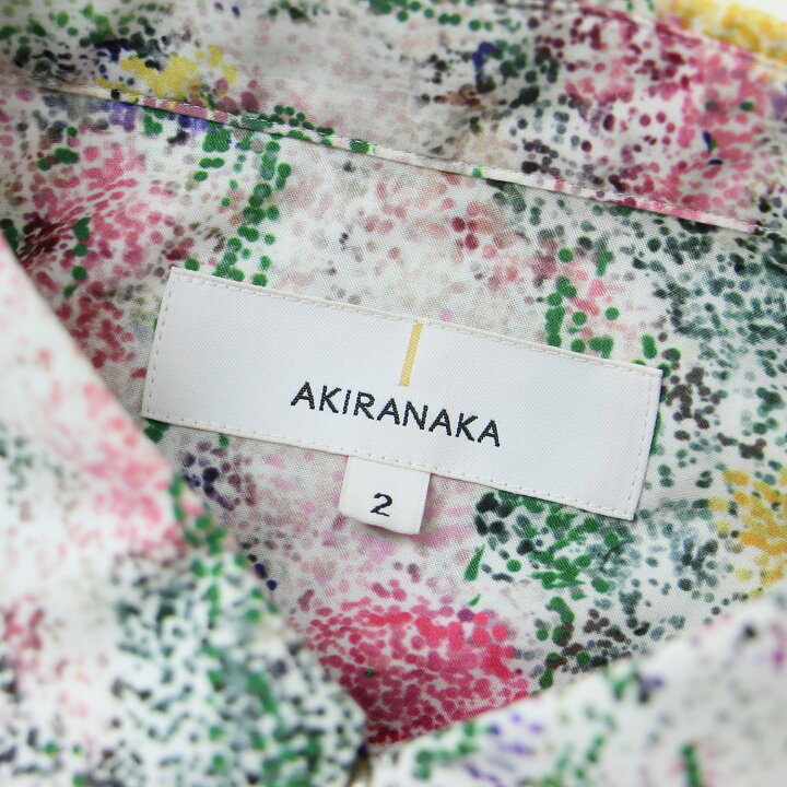 楽天市場】AKIRANAKA アキラナカ シャツ ホワイト系 2(M) Pointillism 