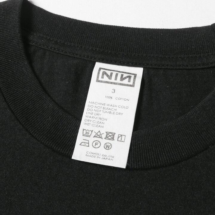 楽天市場】COMOLI コモリ Tシャツ サイズ:3 22AW NINE INCH NAILS 