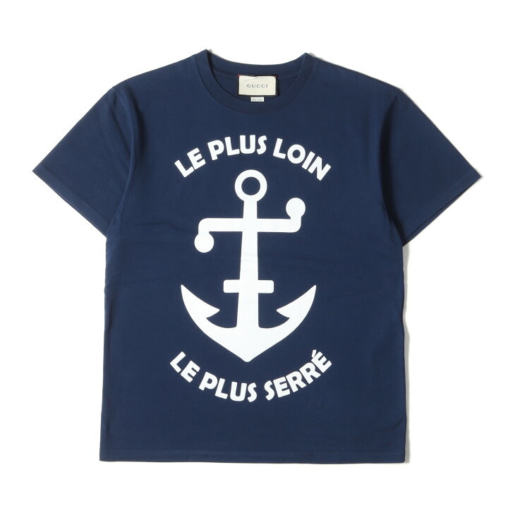 楽天市場】GUCCI グッチ Tシャツ サイズ:XS アンカー グラフィック  