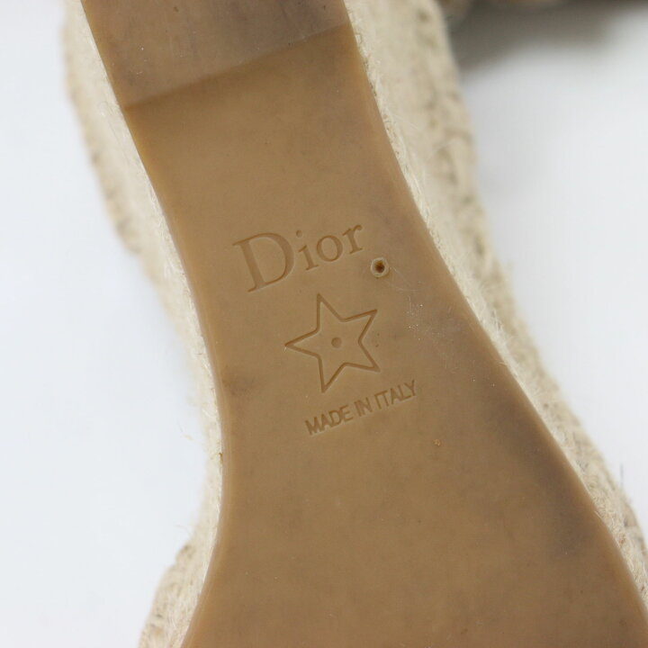楽天市場】Christian Dior クリスチャン ディオール サンダル ベージュ  