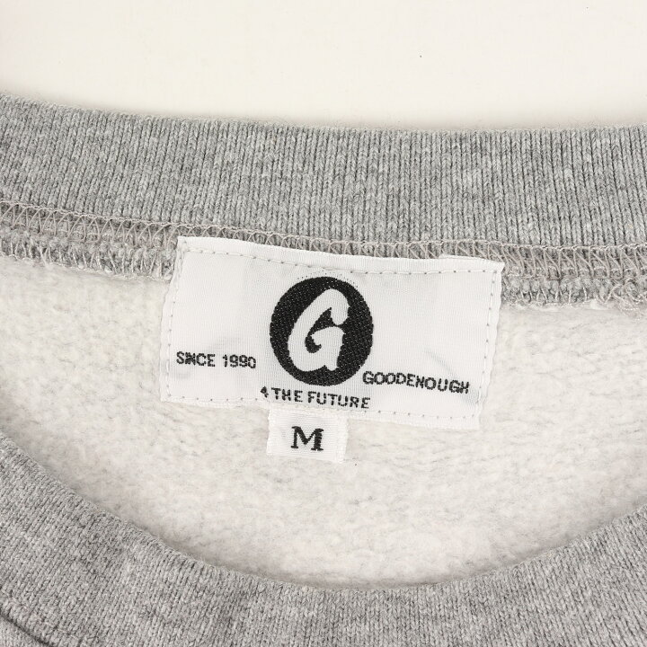 楽天市場】GOOD ENOUGH グッドイナフ スウェット サイズ:M GOODロゴ 