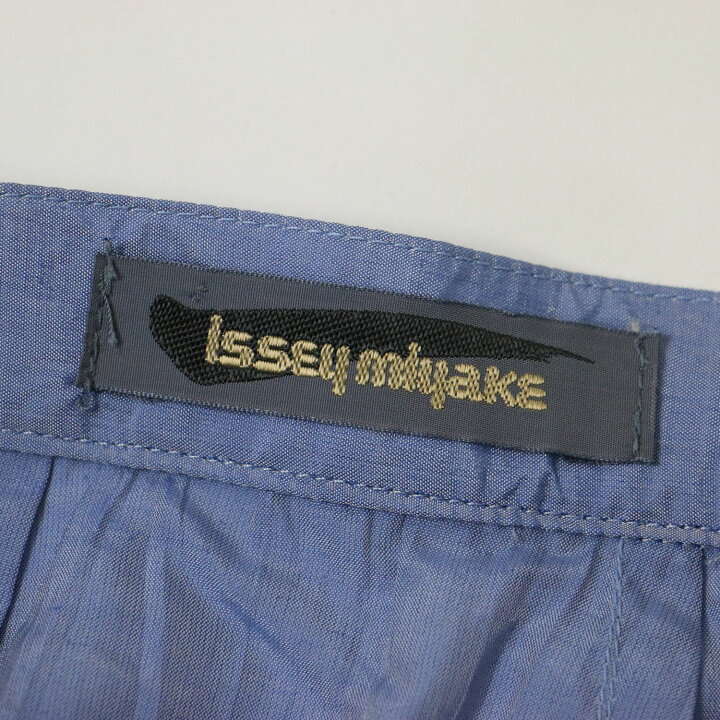 楽天市場】ISSEY MIYAKE イッセイミヤケ パンツ ワイドパンツ ブルー 9