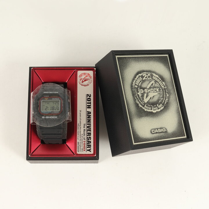 楽天市場】G-SHOCK ジーショック DW-5000-SP-1JR 20周年記念