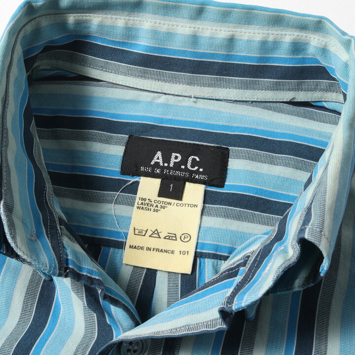 楽天市場】A.P.C. アーペーセー シャツ サイズ:1 90s - 00s マルチ
